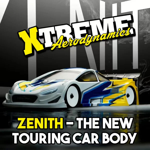 Xtreme ZENITH 1:10 190mm Lightweight Touring Car Body (Clear)