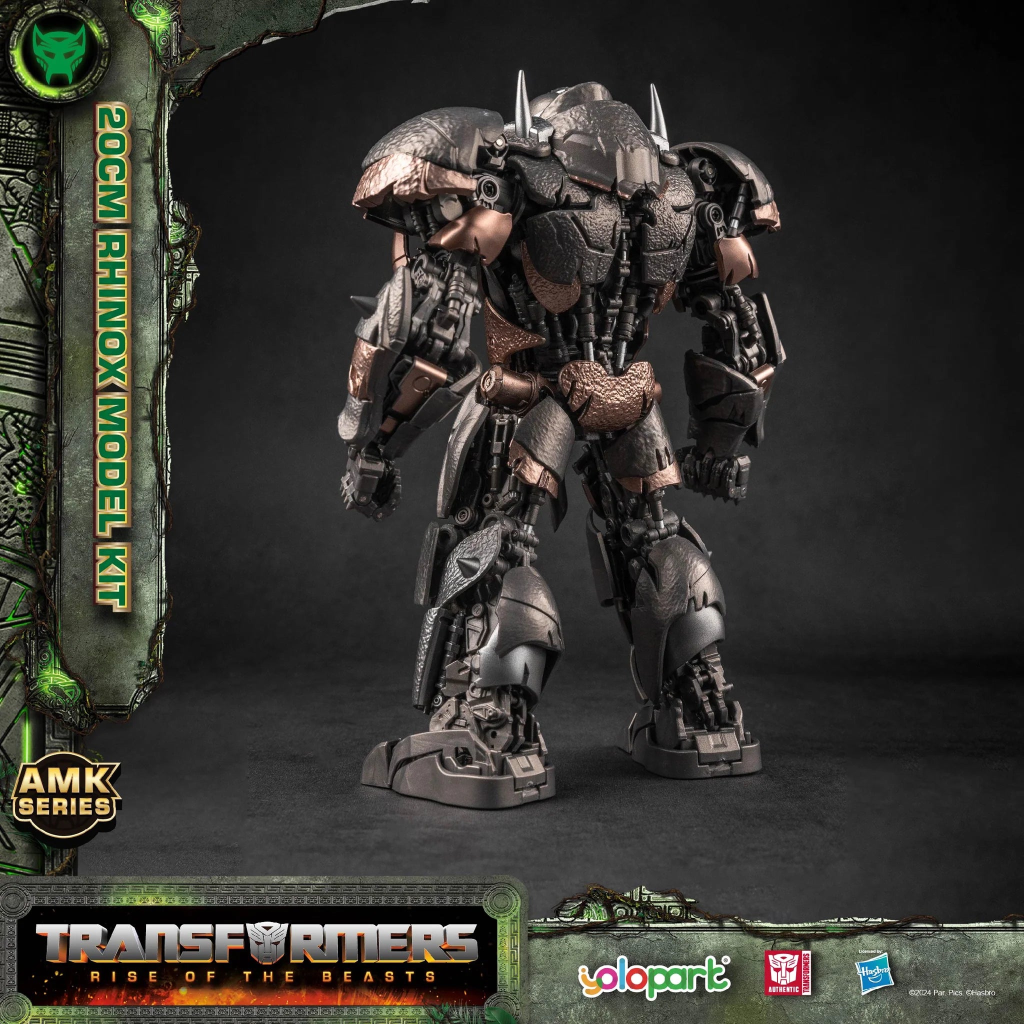Yolopark Transformers: Rise of the Beasts 20cm Rhinox Model Kit