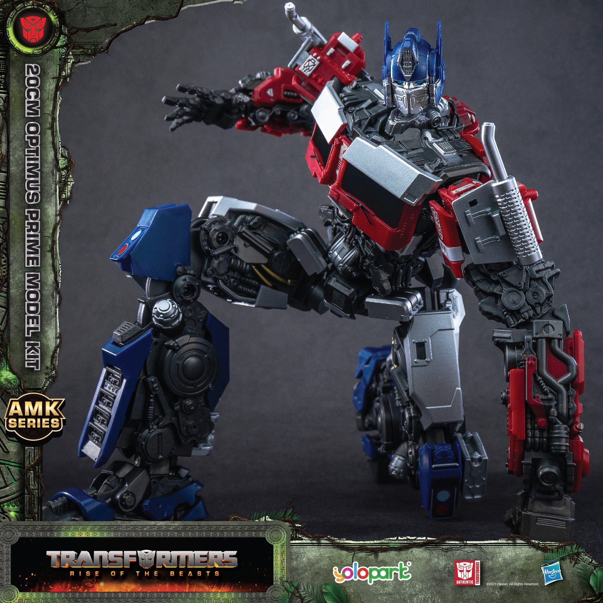 Yolopark Transformers: Rise of the Beasts 20cm Optimus Prime Model Kit