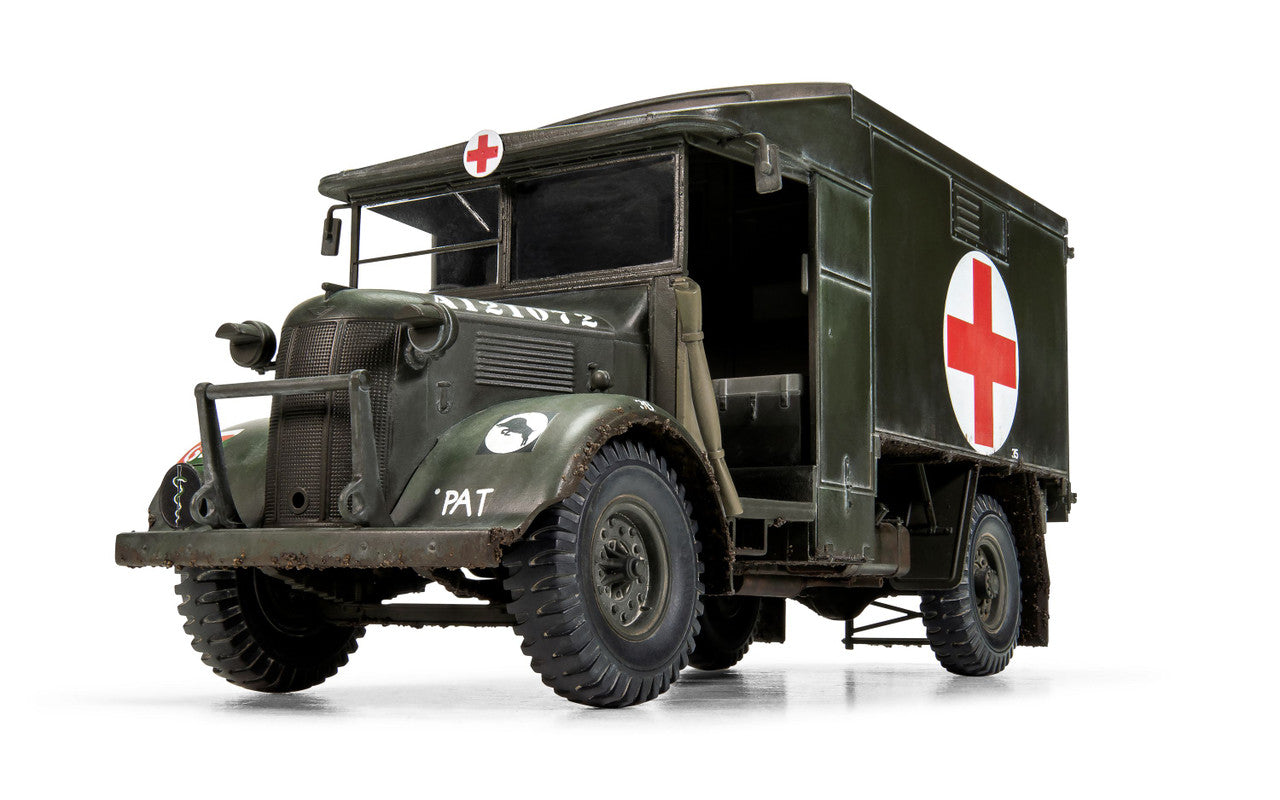Airfix Austin K2/Y Ambulance Truck 1:35 Scale Plastic Model Military Vehicle Kit