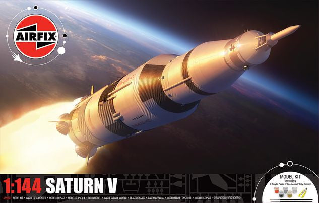 Airfix 1/144 Saturn V Gift Set Plastic Model Kit