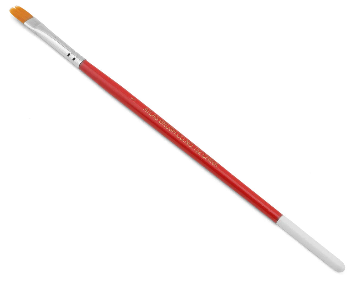 Atlas Brush Golden Taklon Flat Paint Brush (1)