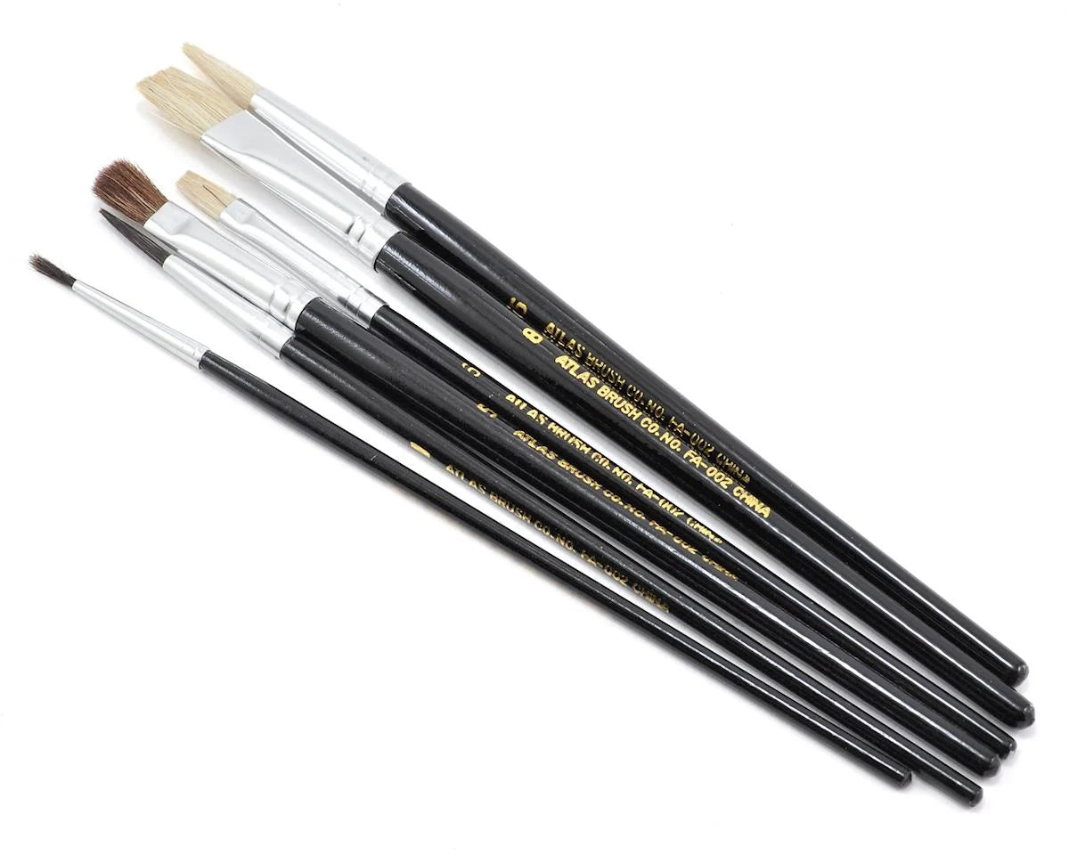 Atlas Brush Economy Paint Brushes (6 Set)