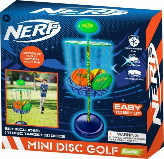 NERF Mini Disc Golf