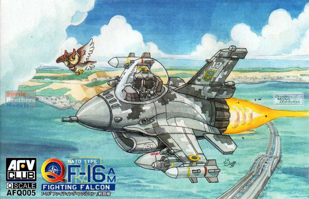 AFV Club F-16AM Falcon NATO Type [Q-Series] Model Kit