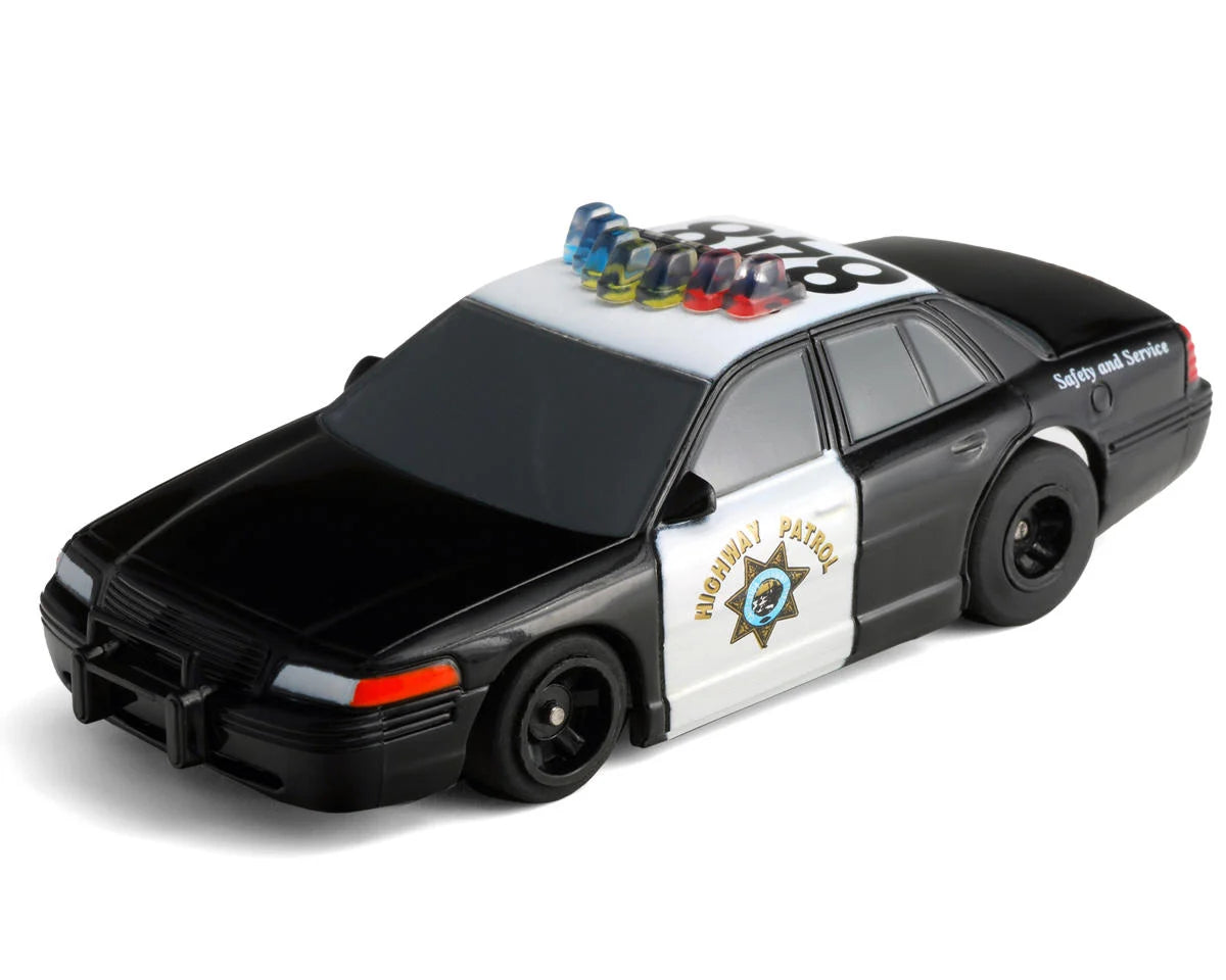 AFX Highway Patrol HO Slot Car (LWB) (Mega G+)