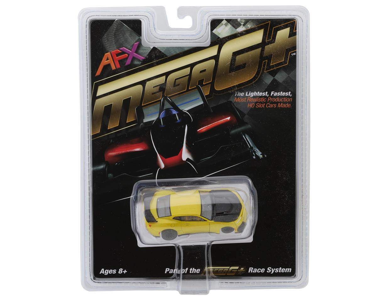 AFX 2021 Camaro ZL1 HO Slot Car (Shock Yellow) (LWB) (Mega G+)