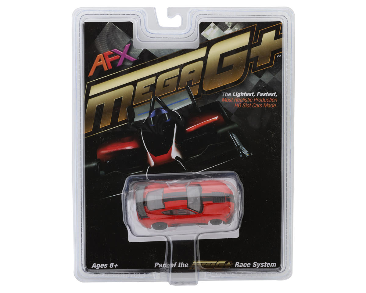 AFX 2021 Shelby GT500 HO Slot Car (Race Red) (LWB) (Mega G+)