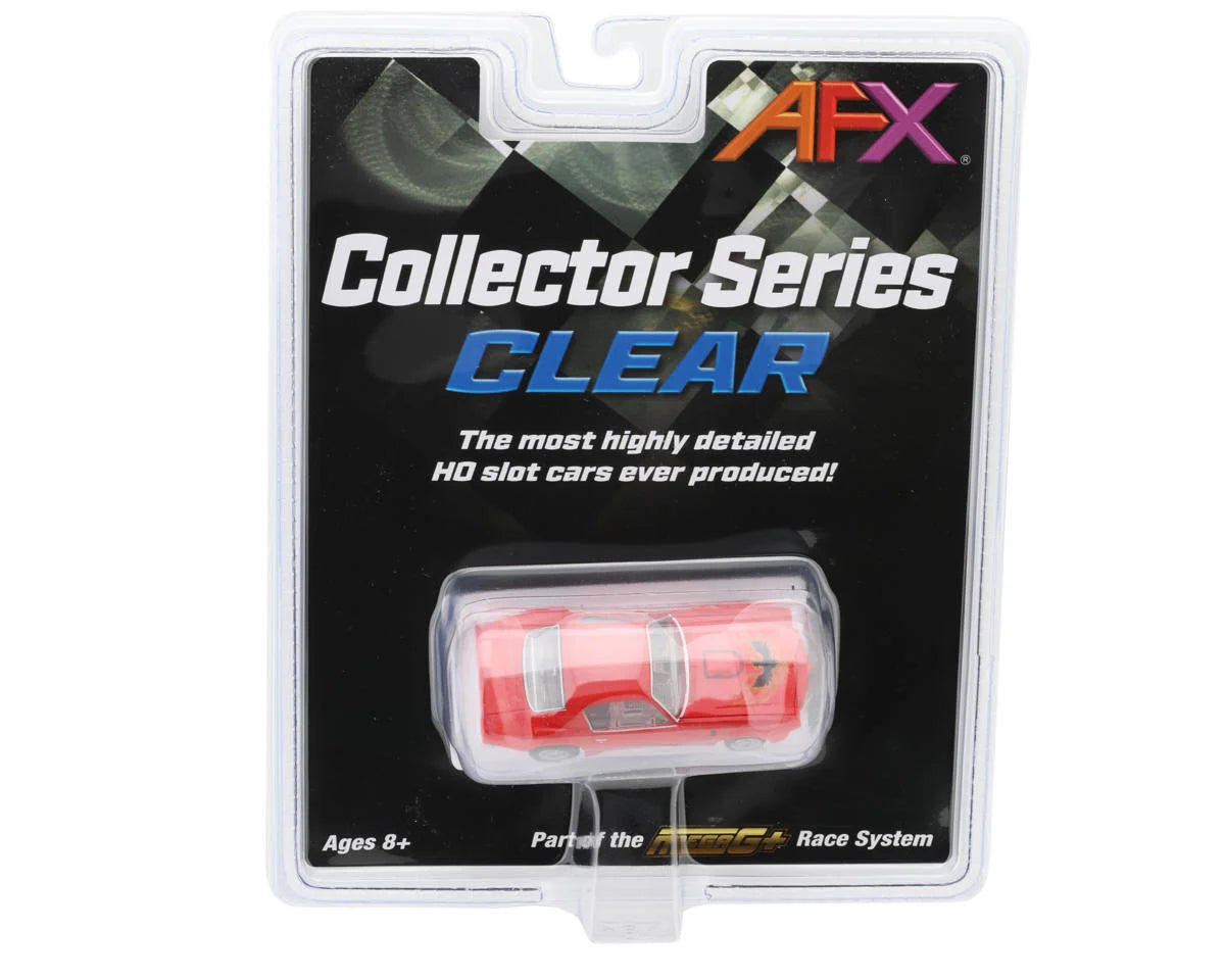 AFX 1972 Firebird Trans Am HO Scale Slot Car (Red) (LWB) (Mega G+)