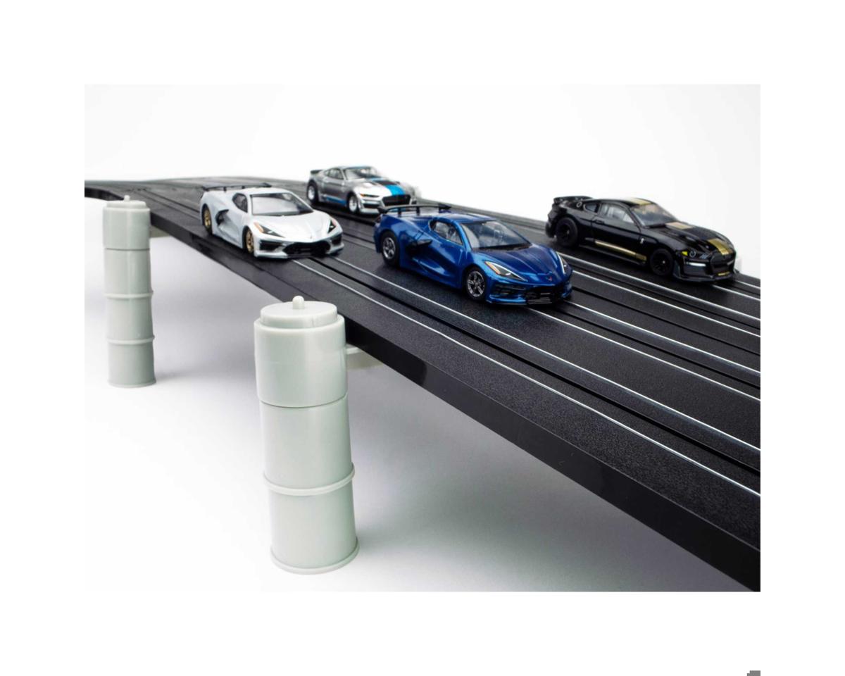 AFX 4-Lane Bridge Support Extension Set (4)