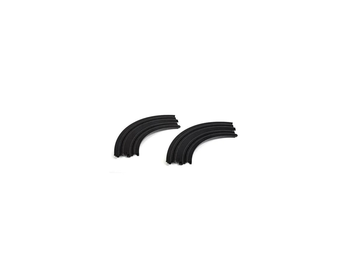 AFX 9" 1/4R Curved Slot Car Track Expansion Pieces (2)