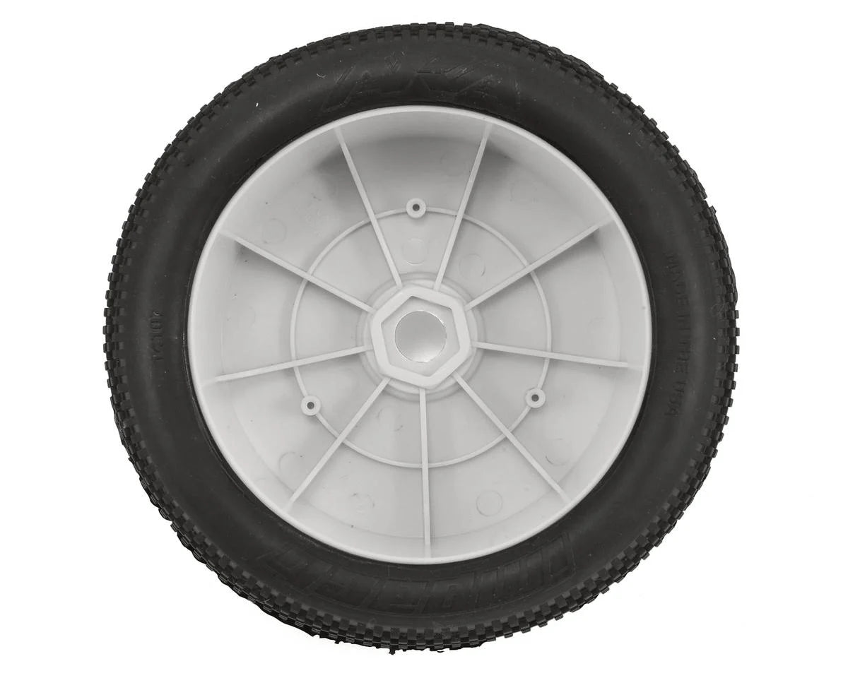 AKA EVO Impact 1/8 Truggy Pre-Mounted Tires (2) (White) (Soft - Long Wear)