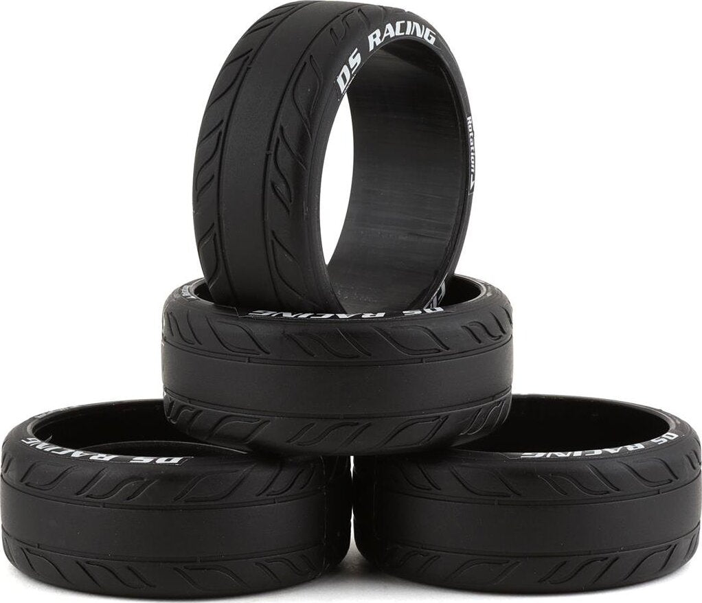 DS Racing Finix Friction HF Treaded Drift Tires (4) (HF-3)