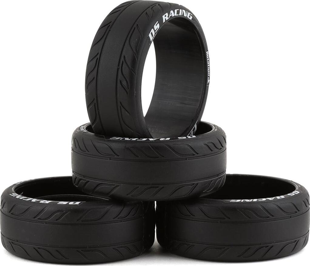 DS Racing Finix Friction HF Treaded Drift Tires (4) (HF-5)