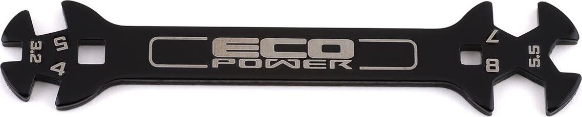 EcoPower Steel Turnbuckle Box Wrench (3.2, 4, 5, 5.5, 7 & 8mm)