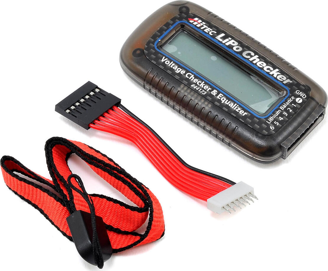 Hitec LiPo Battery Voltage Checker & Equalizer
