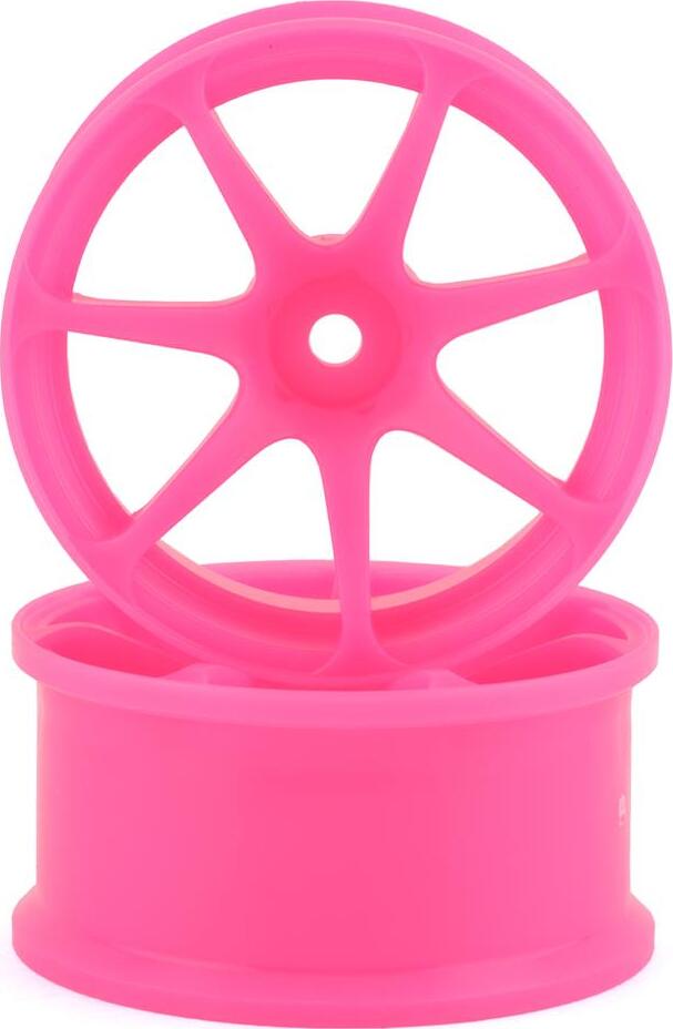 Integra AVS Model T7 High Traction Drift Wheel (Pink) (2) (5mm Offset)