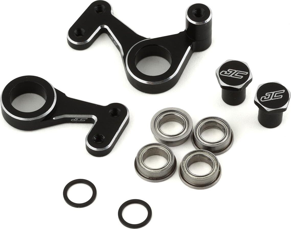 JConcepts RC10 Classic Aluminum Steering Bell Crank (Black)