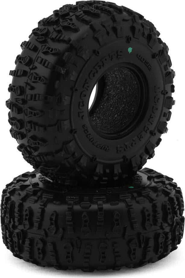 JConcepts Ruptures 1.0" Micro Crawler Tires (63mm OD) (2) (Green)