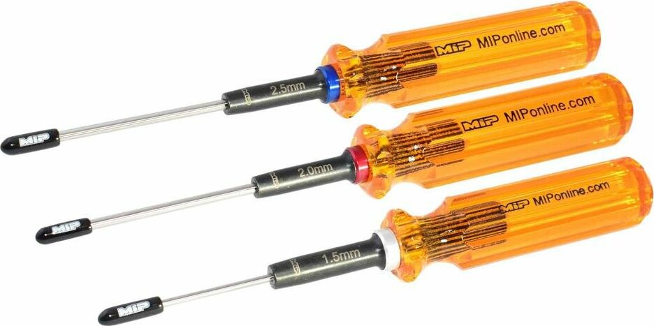 MIP Gen 2 Metric Hex Drivers Set (1.5, 2.0 and 2.5mm)