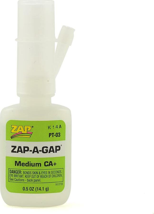 Pacer Technology Zap-A-Gap CA+ Glue (Medium) (0.5oz)