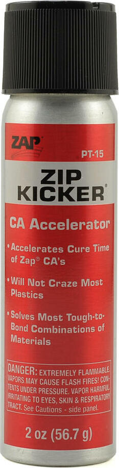 Pacer Technology Zip Kicker CA Accelerator, Aerosol, 2 oz