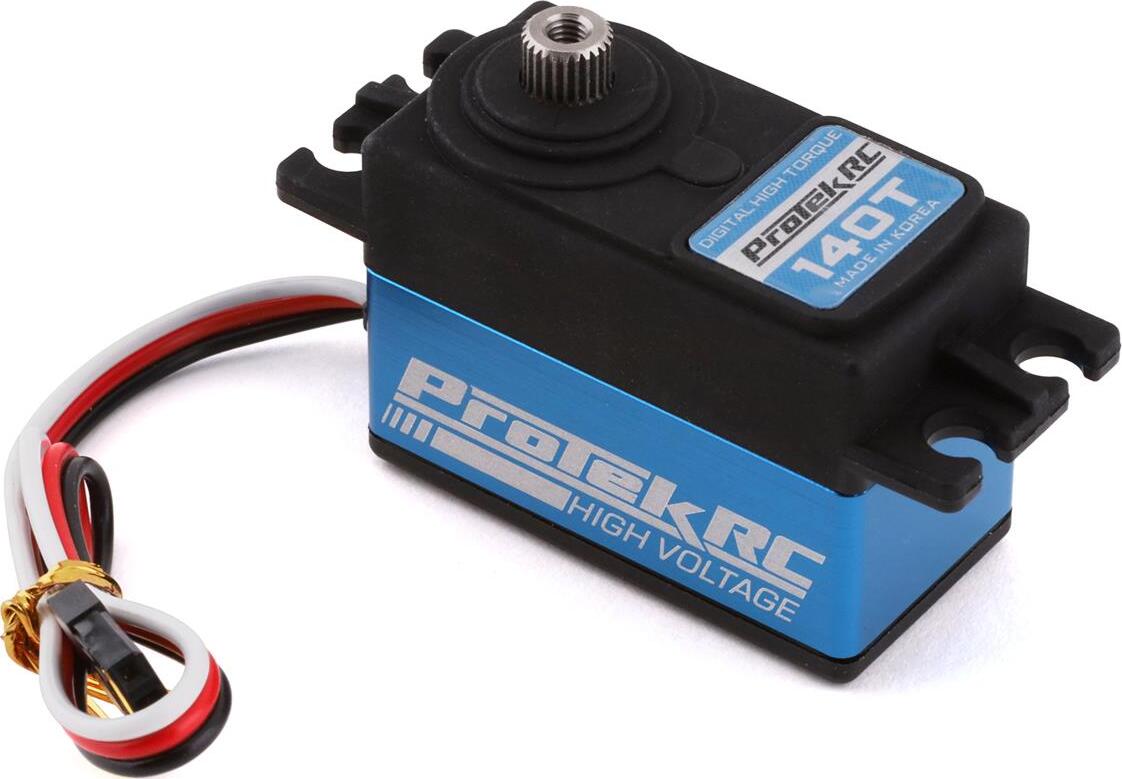 ProTek RC 140T Low Profile High Torque Metal Gear Servo (High Voltage)
