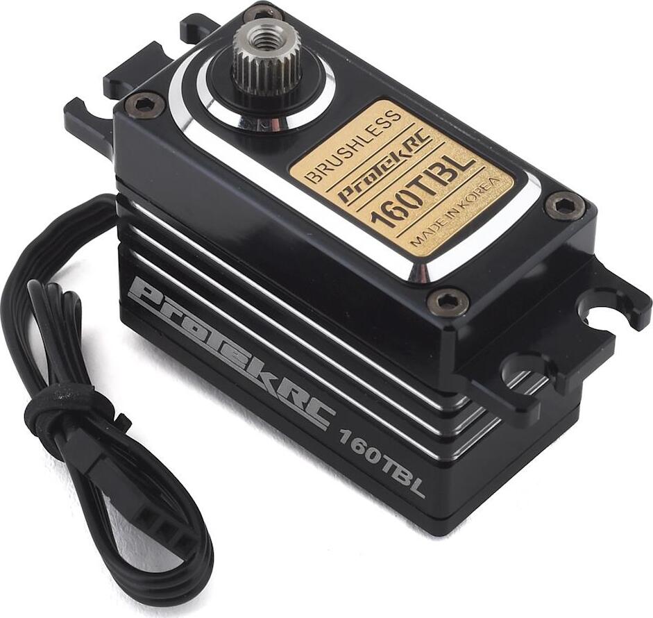 ProTek RC 160TBL "Black Label" Low Profile High Torque Brushless Servo