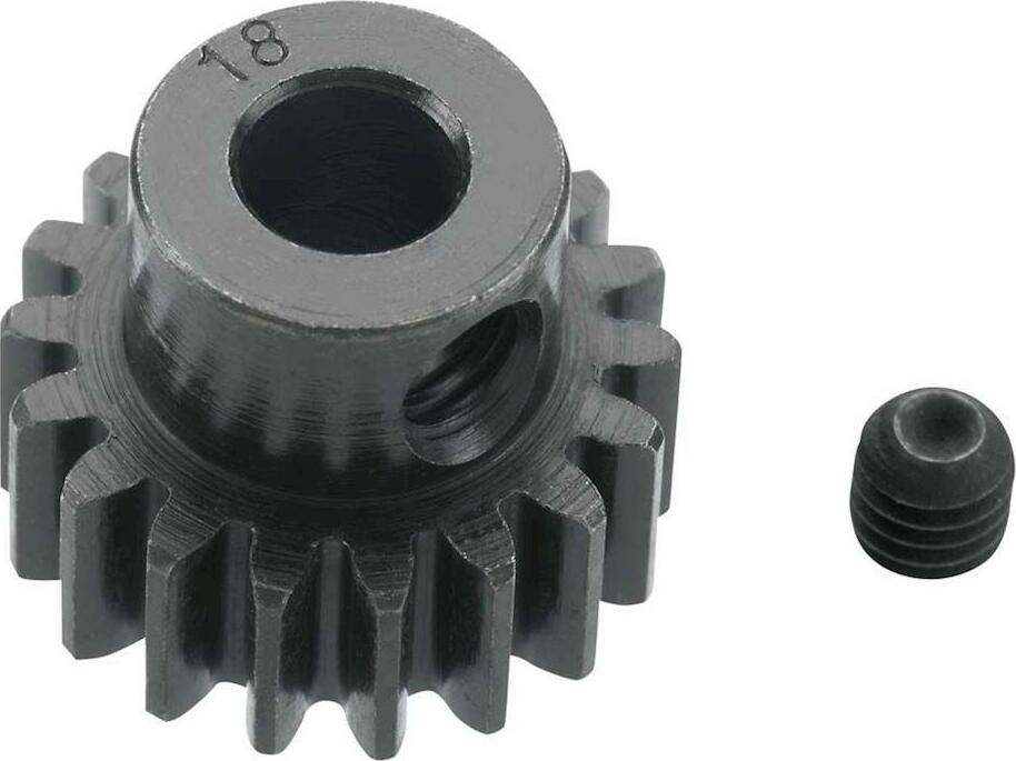 Robinson Racing Extra Hard Steel 32P Pinion Gear with 5mm Bore (18T)