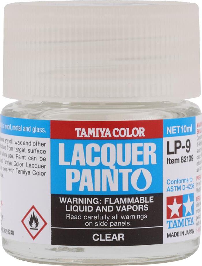 Tamiya LP-9 Clear Lacquer Paint (10ml)