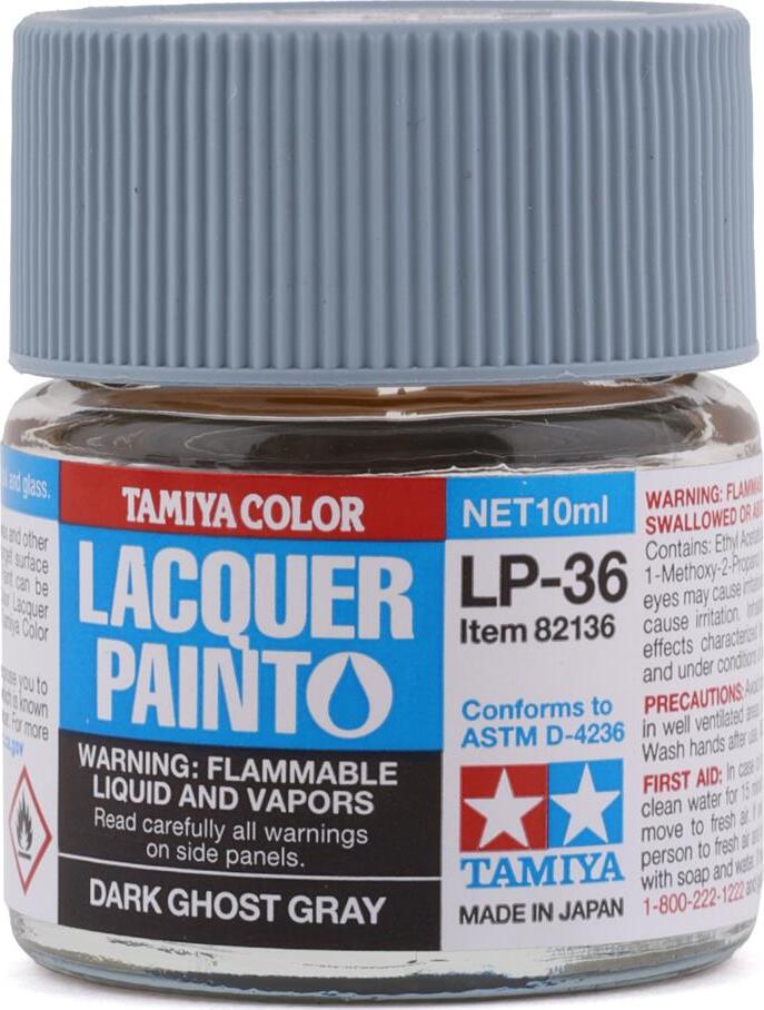 Tamiya LP-36 Dark Ghost Grey Lacquer Paint (10ml)