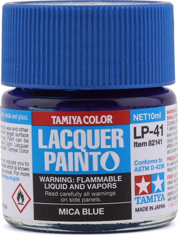 Tamiya LP-41 Mica Blue Lacquer Paint (10ml)