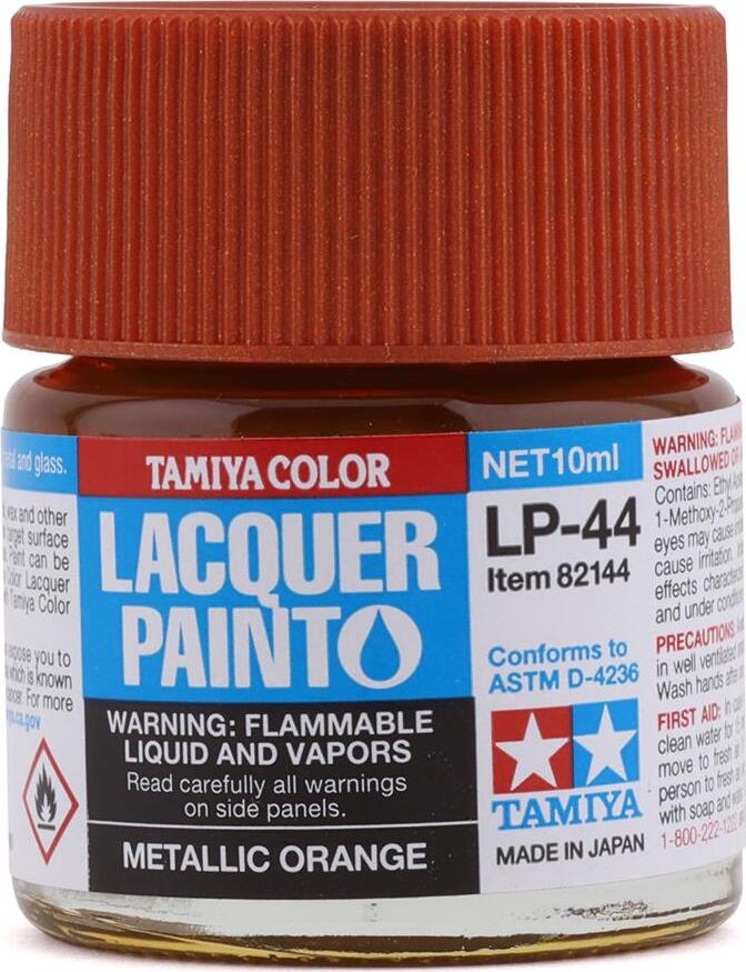 Tamiya LP-44 Metallic Orange Lacquer Paint (10ml)
