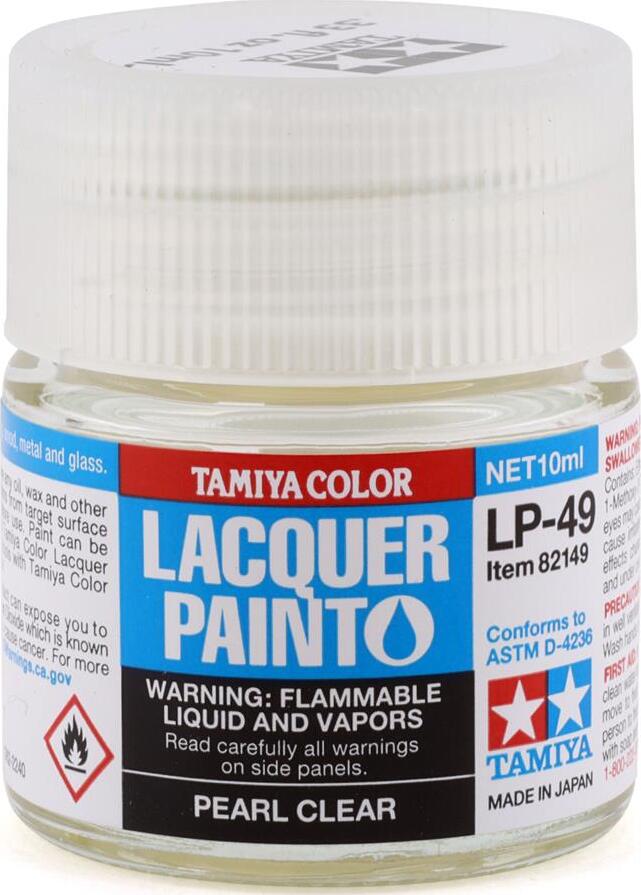 Tamiya LP-49 Pearl Clear Lacquer Paint (10ml)