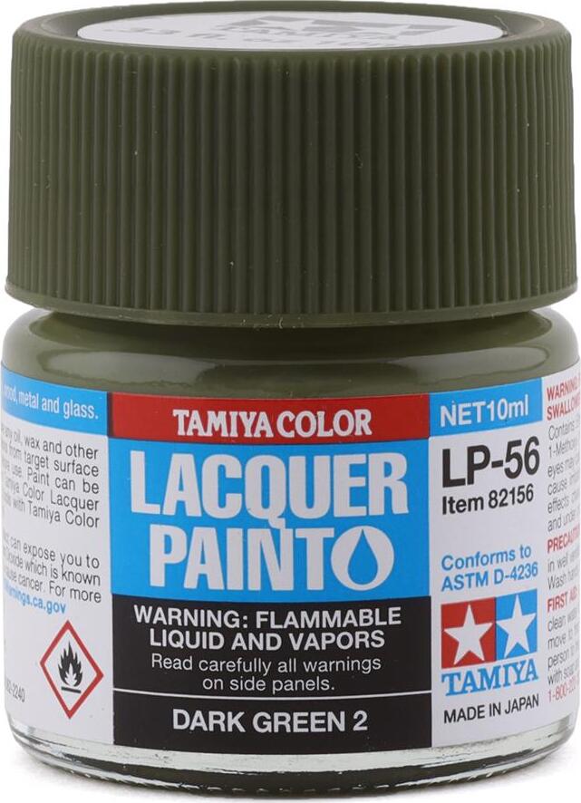 Tamiya LP-56 Dark Green 2 Lacquer Paint (10ml)