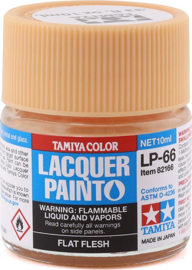 Tamiya LP-66 Flat Flesh Lacquer Paint (10ml)