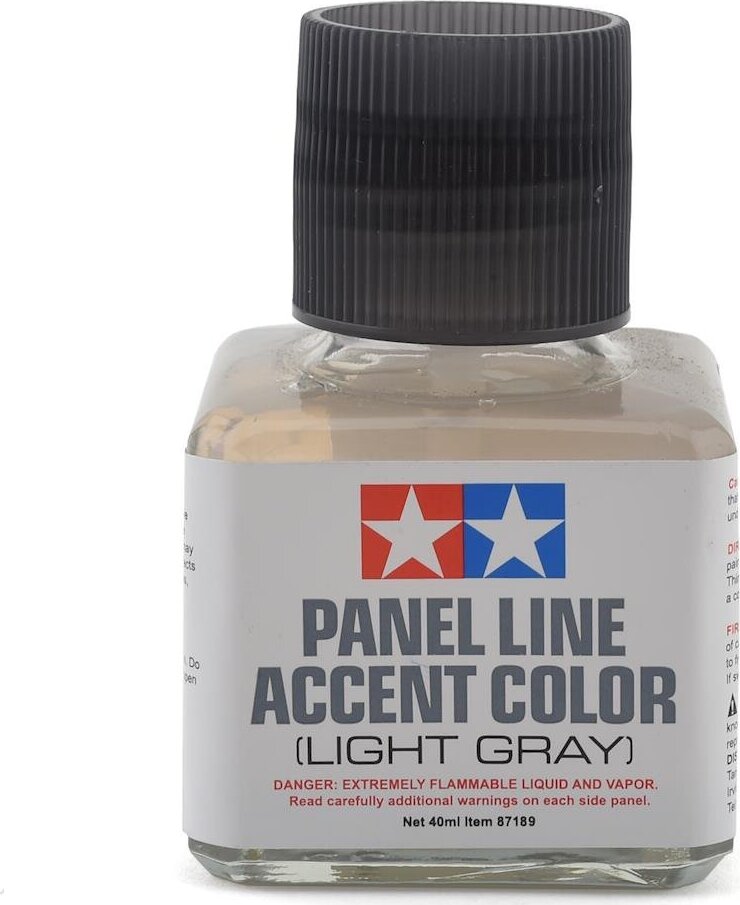 Tamiya Panel Line Accent Color (Light Grey) (40ml)