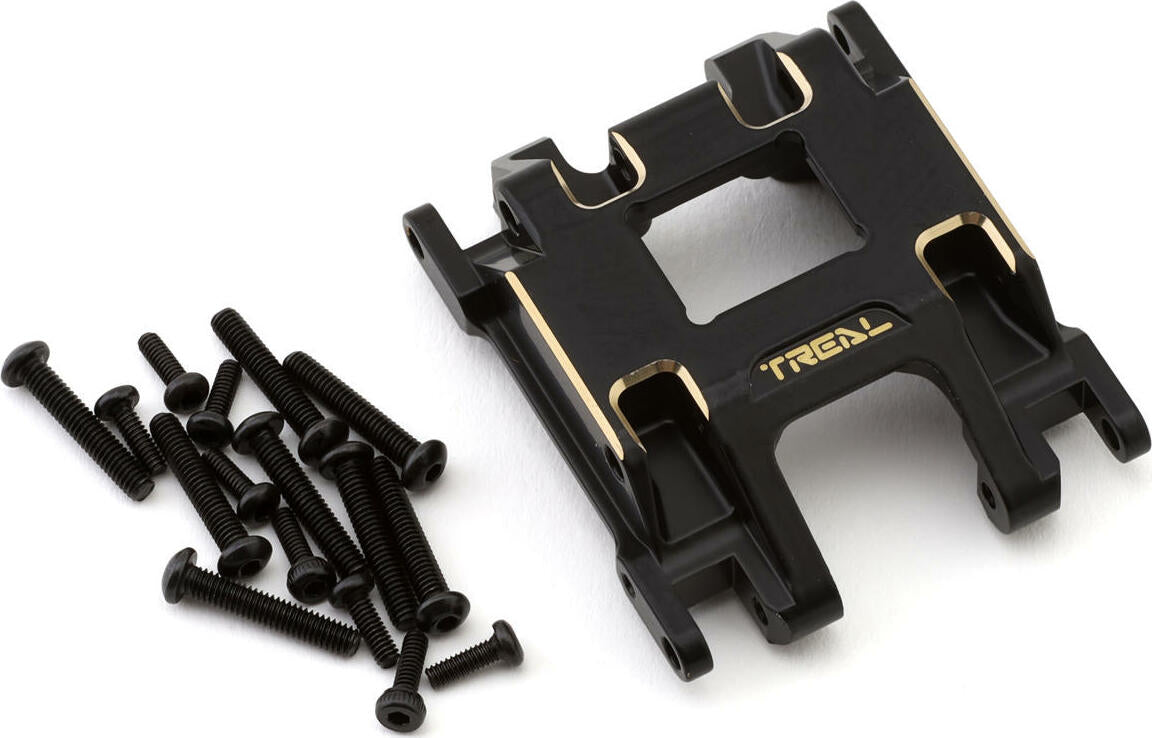 Treal Hobby CNC Brass Center Skid Plate for Traxxas TRX-4M (46.9g)