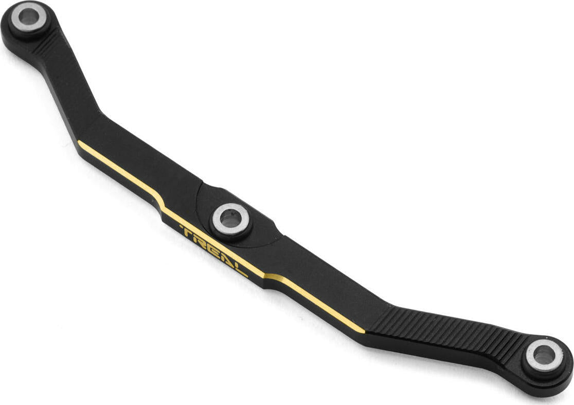 Treal Hobby Brass Front Steering Link for Traxxas TRX-4M (Black) (11.9g)