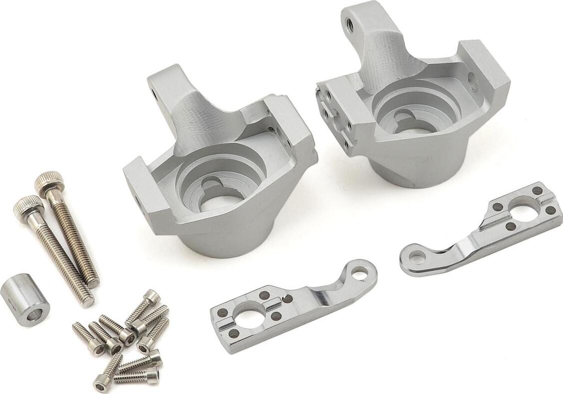 Vanquish Products Axial SCX10 II Steering Knuckles (Silver)
