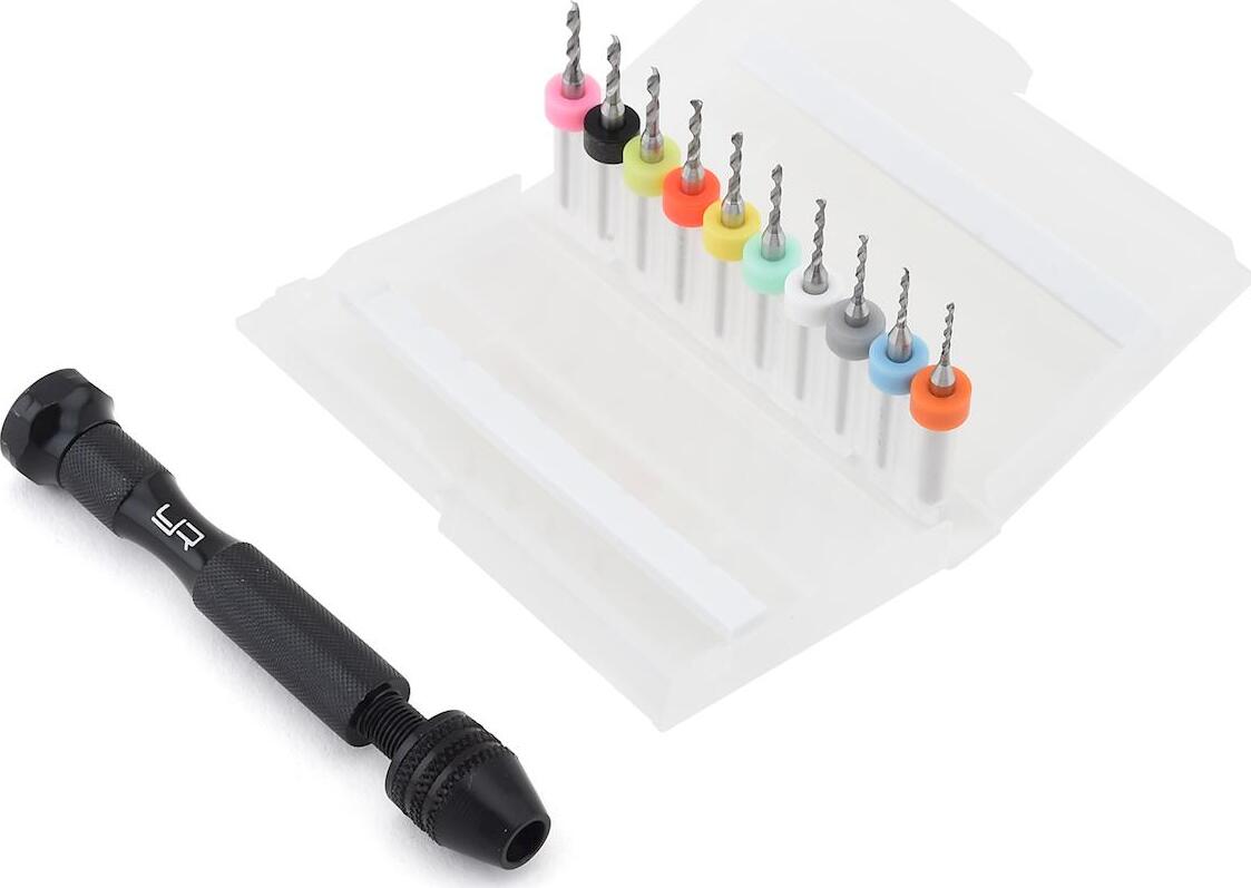 Yeah Racing Steel Twist Drill Set (10) (1.1-2.0mm)