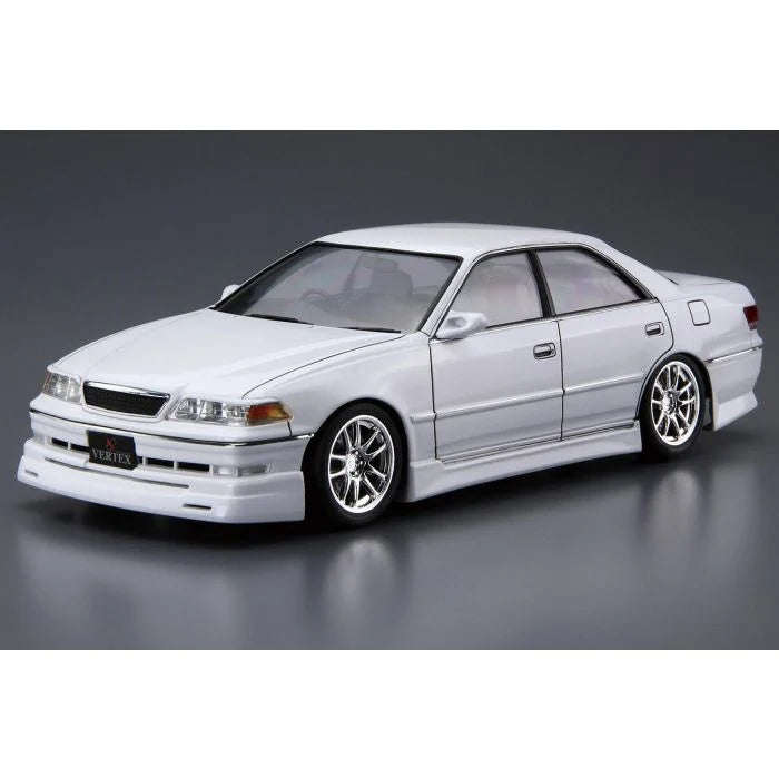 Aoshima 1/24 Toyota Mark II Tourer V VERTEX JZX100 1998 Plastic Model Kit