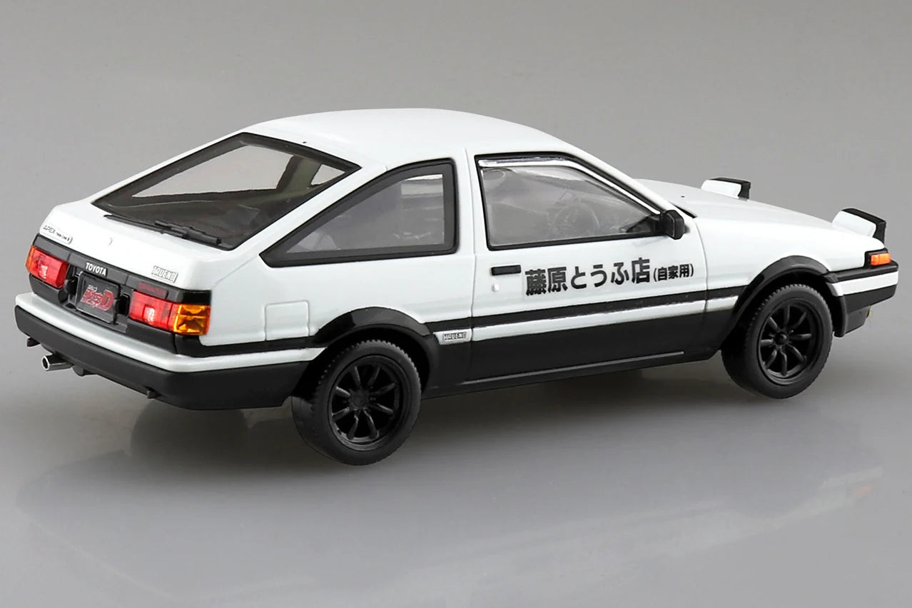 Aoshima 1/32 Initial D Toyota Trueno Takumi Hachiroku Plastic Model Kit