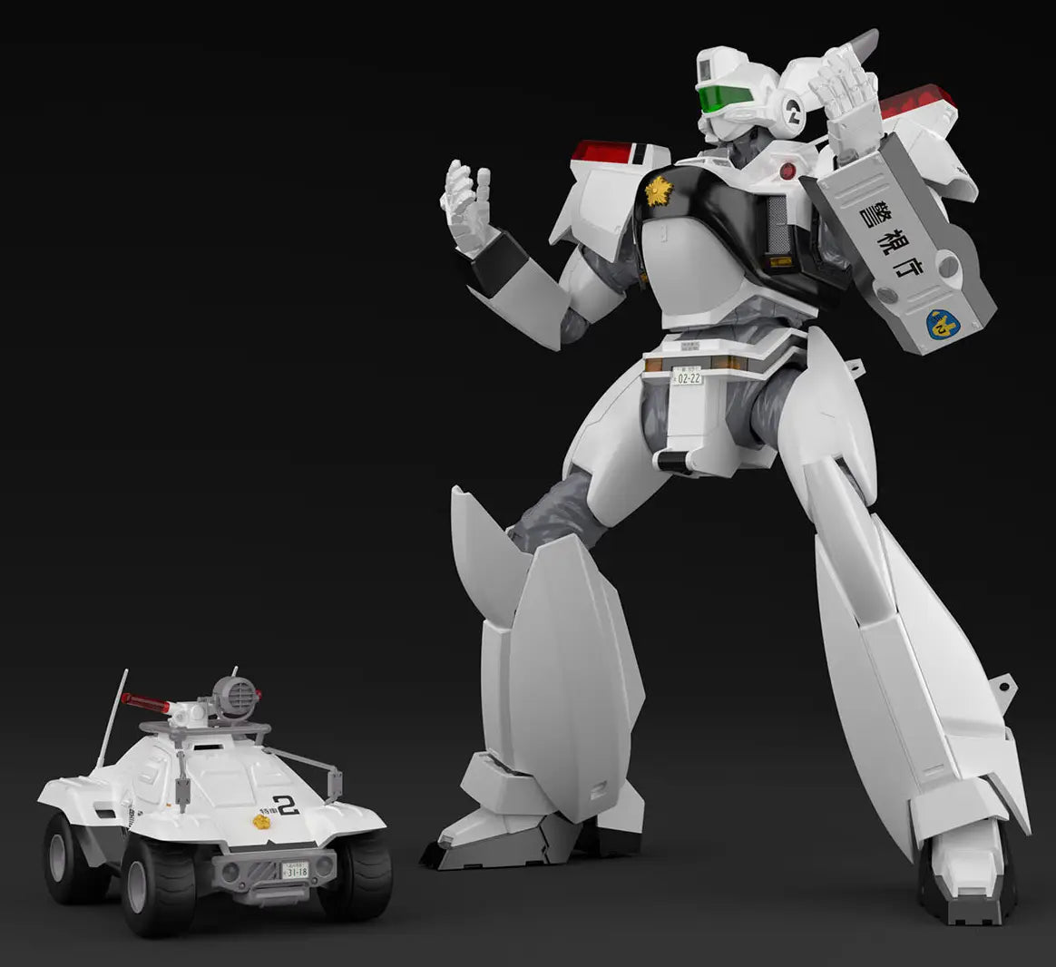 Aoshima 1/43 Mobile Police Patlabor AV-98 Ingram 2nd + Special Command Vehicle Type 98 Model Kit