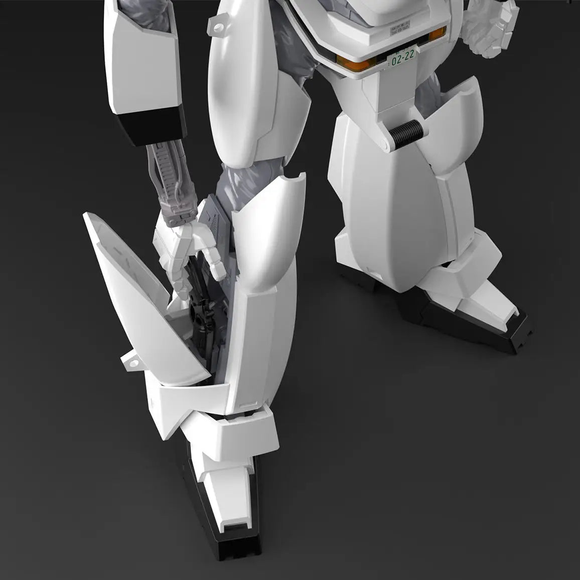 Aoshima 1/43 Mobile Police Patlabor AV-98 Ingram 2nd + Special Command Vehicle Type 98 Model Kit