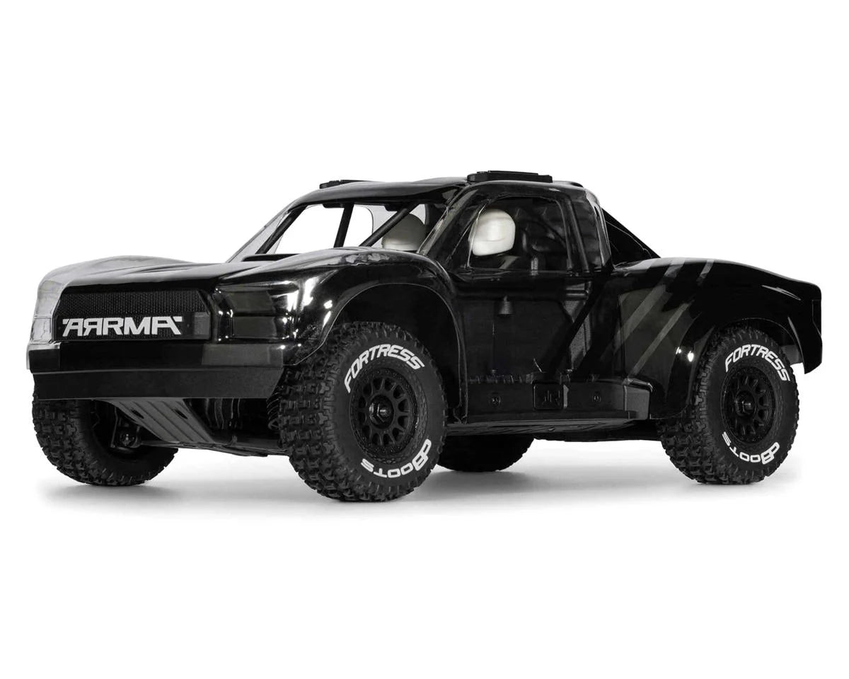 Arrma Mojave Grom MEGA 4WD 380 Brushed 1/16 RTA Electric Desert Truck Kit (Black/Clear)