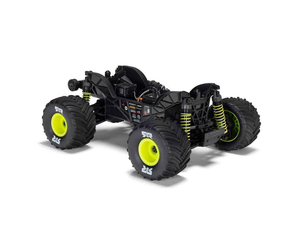 Arrma Gorgon Grom 4x4 1/16 RTR Brushed Monster Truck (Yellow)