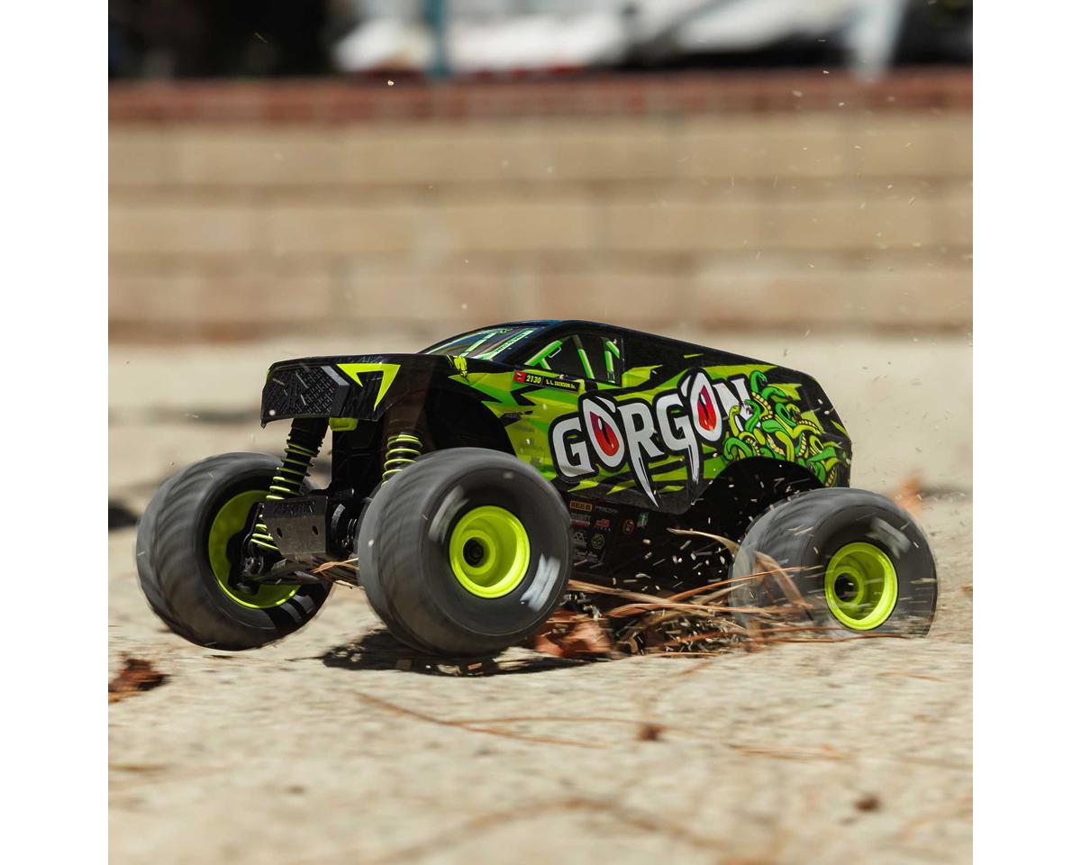 Arrma Gorgon Grom 4x4 1/16 RTR Brushed Monster Truck (Yellow)