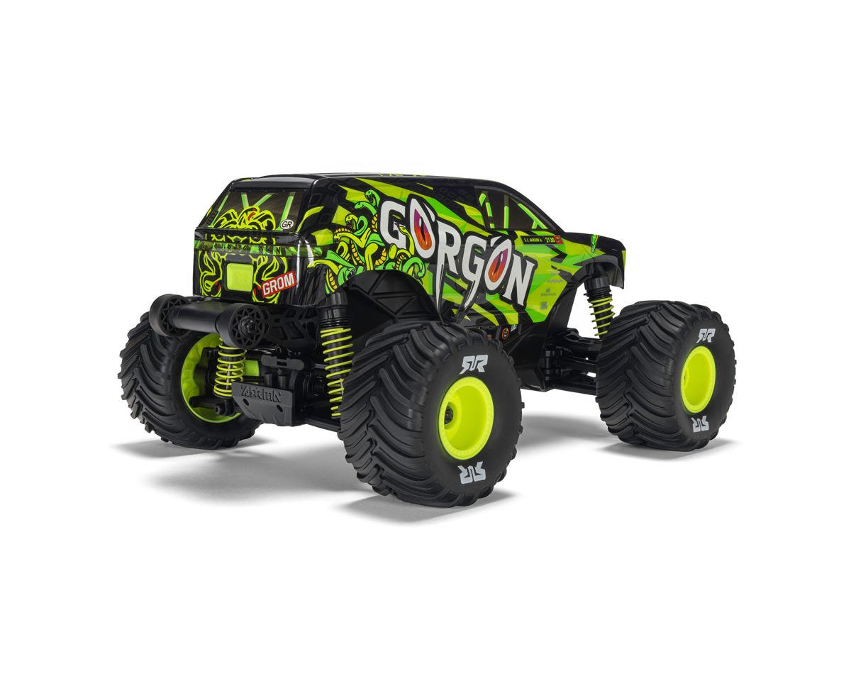 Arrma Gorgon Grom 4x4 1/16 RTR Brushed Monster Truck (Yellow)
