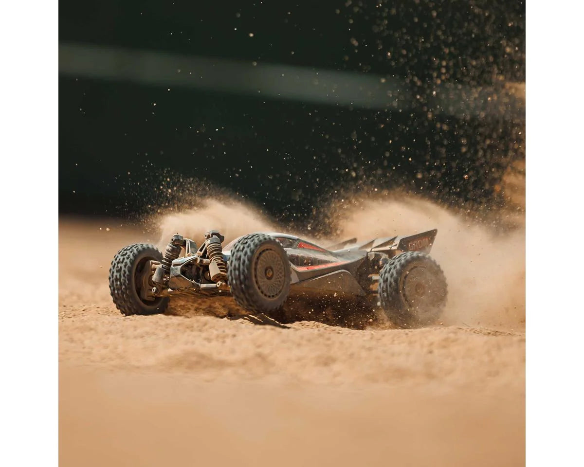 TYPHON GROM 223S BLX Brushless 4X4 Small Scale Buggy RTR with DSC, Silver